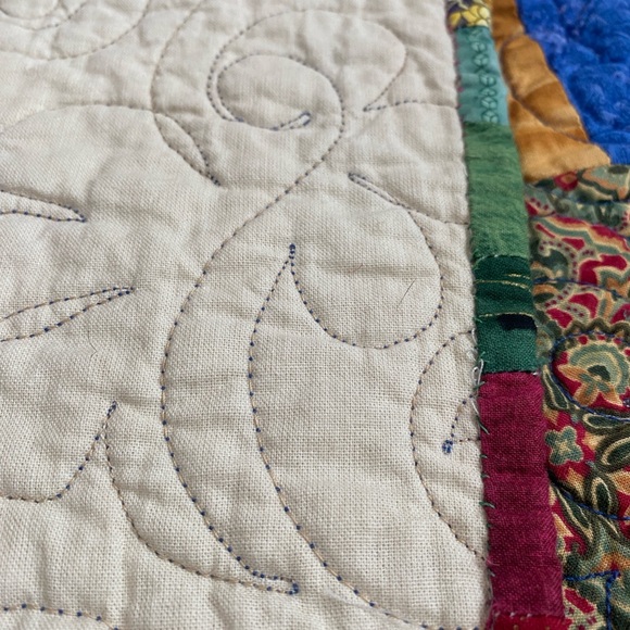 Colorful Patchwork Quilt - Picture 6 of 11